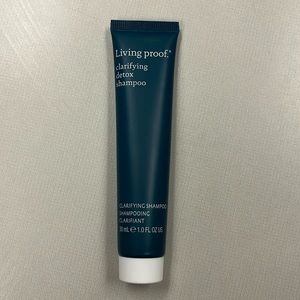 🌟5/$25 Sale🌟 Living Proof Clarifying Detox Shampoo Travel Sample 30 ml •New•